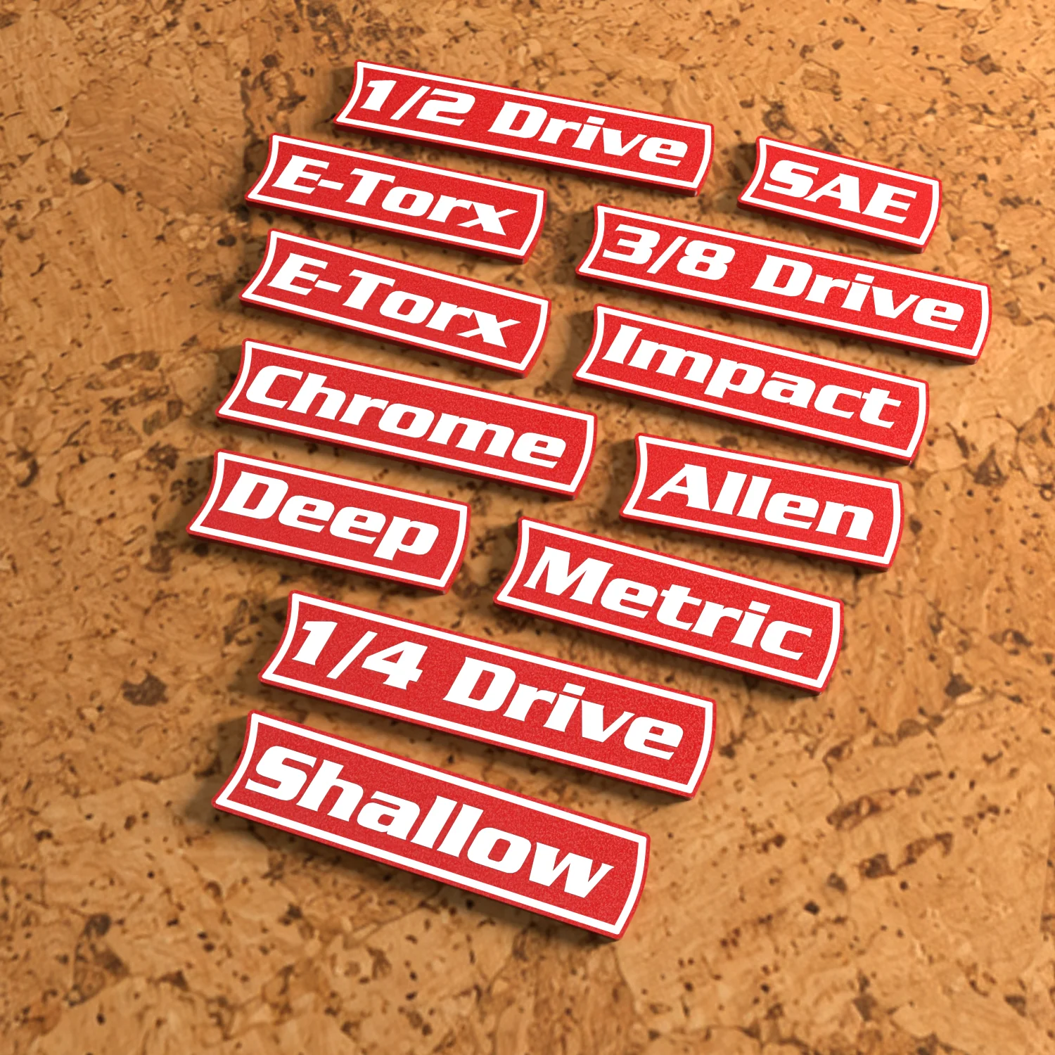 Automotive Sockets label pack
